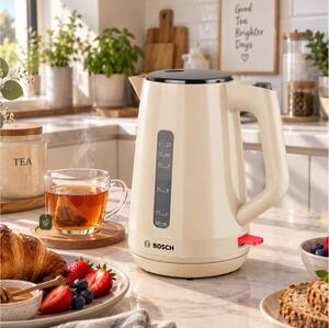 Βραστήρας Bosch MyMoment TWK1M127 με χωρητικότητα 1.7L και ισχύ 2400W - Beige