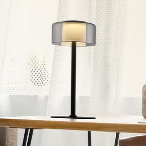 Paul Neuhaus επιτραπέζιο φωτιστικό LED Rika, γυαλί, ύψος 33 cm, με δυνατότητα