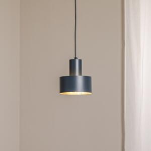 SIGMA Κρεμαστό φωτιστικό Rif S, ανθρακί, 1 λάμπα, Ø 15 cm, ατσάλι, ρυθμιζόμενος, Μαύρο, Σαλόνι / τραπεζαρία, Μέταλλο, σύγχρονο