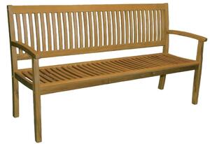 Ξύλινος Καναπές 2 Θέσεων 120 x 62 x 88 (h) cm Acacia Wood VAL 2-02 AC