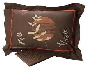 Σεντόνια Μονά 160x260 Σετ 3 Τεμ. Sunshine Home Cotton Feelings Εμπριμέ 693 Brown