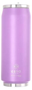 Ποτήρι Θερμός με Καλαμάκι 500ml ESTIA Save the Aegean Purple Matte 01-8581