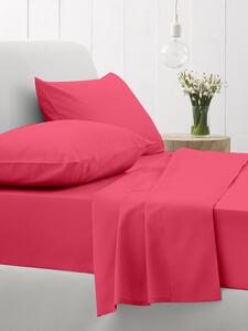 Σεντόνια Μονά 165x270 Σετ 3 Τεμ. Sunshine Home Cotton Feelings 112 Fuchsia