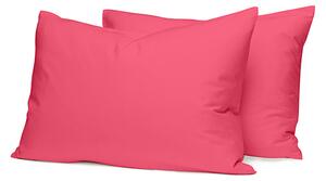 Μαξιλαροθήκες 50x70 Σετ 2 Τεμ. Sunshine Home Cotton Feelings 112 Fuchsia