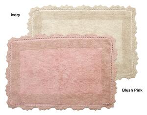 Πατάκι Μπάνιου 50x80 Με Crochet Δαντέλα Anna Riska Lace Blush Pink