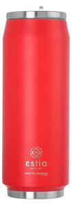 Ποτήρι Θερμός με Καλαμάκι 500ml ESTIA Save the Aegean Red Matte 01-9854