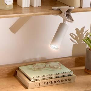 Σποτ Με Κλιπ Επαναφορτιζόμενο LED Dimmable F-V White 214558