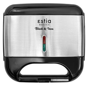 ΤΟΣΤΙΕΡΑ BLACK & INOX 2 ΘΕΣΕΩΝ 800w ESTIA