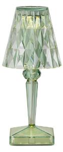 Επιτραπέζιο φωτιστικό μπαταρίας LED Kartell Μπαταρία, 30 cm, πράσινο της
