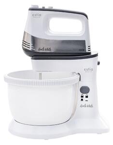 ΜΙΞΕΡ GUSTO WHITE 500w ΜΕ ΠΕΡΙΣΤΡΕΦΟΜΕΝΟ ΜΠΟΛ 3.4lt ESTIA 06-11185