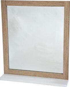 Καθρέπτης Μπάνιου 48x10x53,5 cm με Πλαίσιο MDF Eurocasa 9835 Καφέ