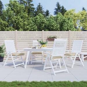 VidaXL Μαξιλάρια Παλέτας Κήπου 4 τεμ. Μπεζ 50x50x7 εκ. Oxford Ύφασμα