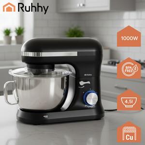 Κουζινομηχανή Ruhhy 1700W – Πλανητικό Μίξερ με Μπολ