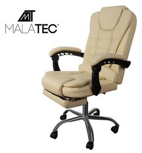 Καρέκλα Γραφείου με Υποπόδιο Malatec 23287 – Μπεζ