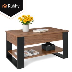 Τραπεζάκι Σαλονιού Ruhhy 92x51x45 cm – Τραπεζάκι Καφέ