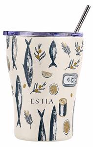 Ποτήρι Θερμός 350ml Estia Save The Aegean Salt Life 01-48976