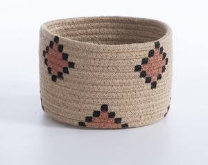 Καλαθι Alemao D22X14 - Φυσικό/Τερακότα - Nef-Nef Homeware