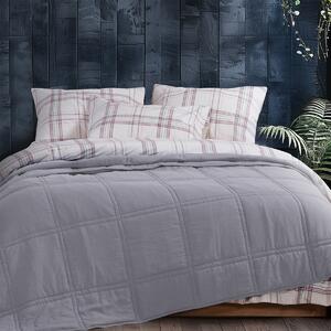 Κουβερλί Υπέρδιπλο (230x240) Nautica By Nef-Nef Homeware Nau Navy Grey