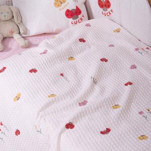 Κουβέρτα Πικέ Αγκαλιάς (80x110) Nef-Nef Homeware Ladybug