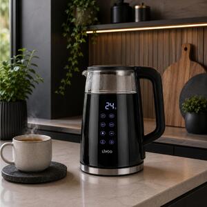 Ψηφιακός Βραστήρας Livoo DOD198 με χωρητικότητα 1.7L και ισχύ 1850W - Black
