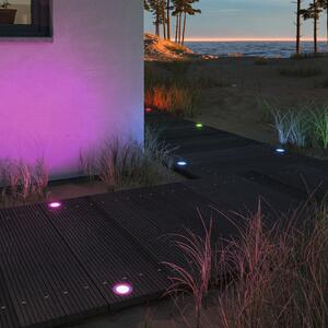 Paulmann Plug & Shine LED χωνευτός προβολέας δαπέδου Floor RGBW ZigBee