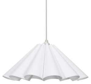 PR Home Frenja κρεμαστό φωτιστικό, βαμβάκι, λευκό, Ø 45 cm