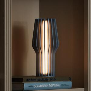 Επαναφορτιζόμενη επιτραπέζια λάμπα EVA Solo LED Radiant, μπλε, καουτσούκ