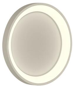 Aaron LED φωτιστικό τοίχου, Ø38cm, χρώμα άμμου, CCT, τηλεχειριστήριο