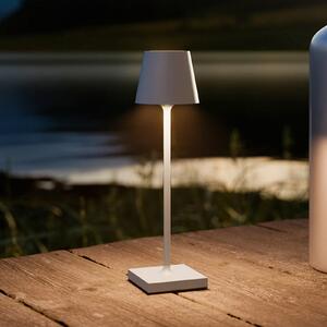 Φορητή λάμπα LED με μπαταρία Nuindie pocket, γκρι, IP54, ρυθμιζόμενη ένταση