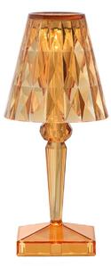 Επιτραπέζιο φωτιστικό μπαταρίας LED Kartell Μπαταρία, 30 cm, πορτοκαλί, IP54