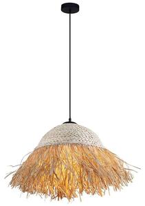 Φωτιστικό Οροφής Lilo 4305500 Φ42x150cm 1xE27 40W Natural Viokef