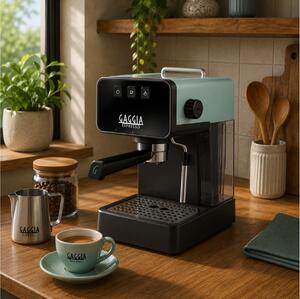 Kαφετιέρα Εspresso Gaggia Deluxe EG2111/66 με ισχύ 1900W και πίεση 15bar - Riverway Green