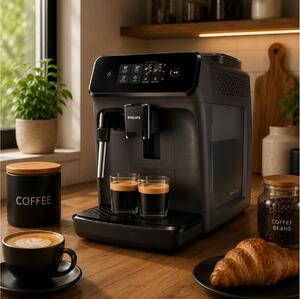 Καφετιέρα Espresso Philips Series 1200 EP1224/00 με ισχύ 1500W και πίεση 15 bar