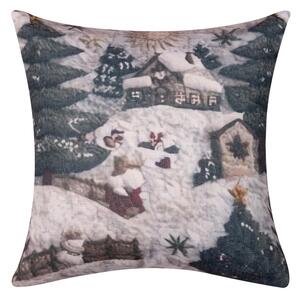 Χριστουγεννιάτικη Μαξιλαροθήκη (45x45) Silk Fashion ks2026-28