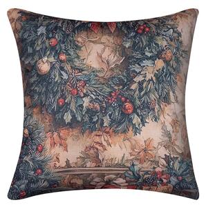 Χριστουγεννιάτικη Μαξιλαροθήκη (45x45) Silk Fashion ks2026-18