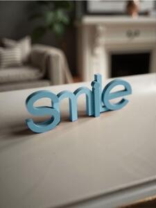 Sinsay - Όρθιο διακοσμητικό SMILE - ανοιχτο μπλε