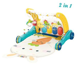 Βρεφικό Γυμναστήριο - Περπατούρα Bebe Stars Piano Rabbit 2 In 1 100-197