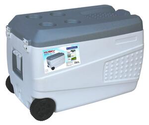 CAMPCOOL ΨΥΓΕΙΟ ΦΟΡΗΤΟ 80 Lt. ΜΕ ΡΟΔΕΣ & ΧΕΙΡΟΛΑΒΗ ΜΕΤΑΦΟΡΑΣ