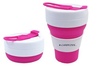 CAMPCOOL ΚΟΥΠΑ ΣΙΛΙΚΟΝΗΣ 475ml ΜΕ ΚΑΛΑΜΑΚΙ ΣΙΛΙΚΟΝΗΣ ΠΤΥΣΣΟΜΕΝΗ - ΔΙΑΦΟΡΑ ΧΡΩΜΑΤΑ