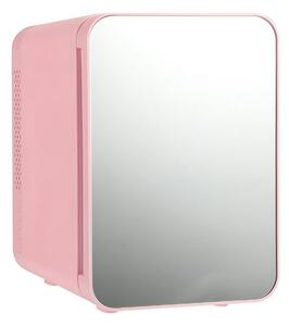 Mini Ψυγείο Καλλυντικών TempMaster Ροζ 4 ltr με καθρέφτη - JYC-4-11