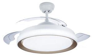 Philips-Φωτιστικό οροφής LED με ανεμιστήρα LED/35W/230V 5500/4000/2700K+RC χρυσαφί