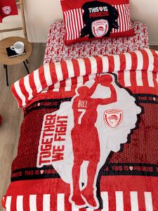 Κουβέρτα Fleece Μονή dg 160x220 Olympiacos
