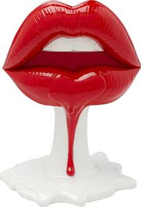Διακοσμητικό Επιτραπέζιο Hot Lips Κόκκινο/Λευκό 20,5x14x25,5 εκ. - Λευκό