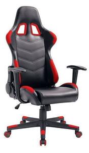 Bf9150 gaming Πολυθρόνα Γραφείου Διευθυντή pu Μαύρο - Κόκκινο 67x69x124/134cm ΕΟ541,1
