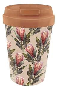 Κούπα με Καπάκι 350ml pla 8,5x8,5x13,5cm bioloco plant easy cup – proteas bpe108