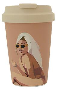 Κούπα με Καπάκι 350ml pla 8,5x8,5x13,5cm bioloco plant easy cup – kylie bpe116
