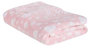 Κουβέρτα Fleece Αγκαλιάς (75x100) Das Home Relax 4907 Pink