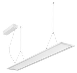 BRUMBERG Κρεμαστό φωτιστικό LED Adara 149,5 cm on/off 2CCT διαφανές, Λευκό, Μελέτη / Γραφείο, Αλουμίνιο