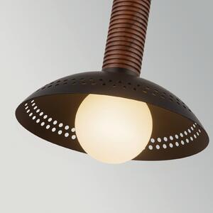 Elstead Κρεμαστό φωτιστικό LED Arden, μαύρο ματ, Ø 15 cm, μέταλλο, με δυνατότητα, ρυθμιζόμενος, Μαύρο, Σαλόνι / τραπεζαρία, Αλουμίνιο, σύγχρονο