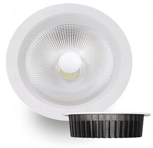 SpotLight LED Σποτ Χωνευτό Downlight 30W MOB Λευκό Σώμα 3000K SpotLight - 5835